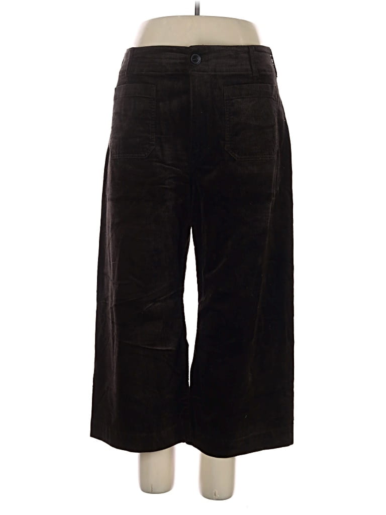Anthropologie Maeve The Colette Pants High Rise Wide Leg Black Size 28.