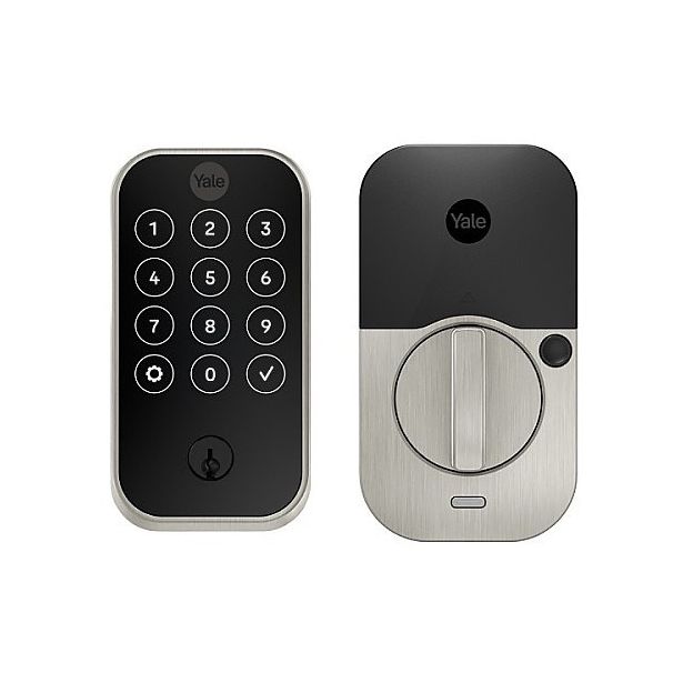 Yale YRD624-ZW2-619 Pro 2 Touchscreen Keyway with Z-Wave 2, Satin Nickel