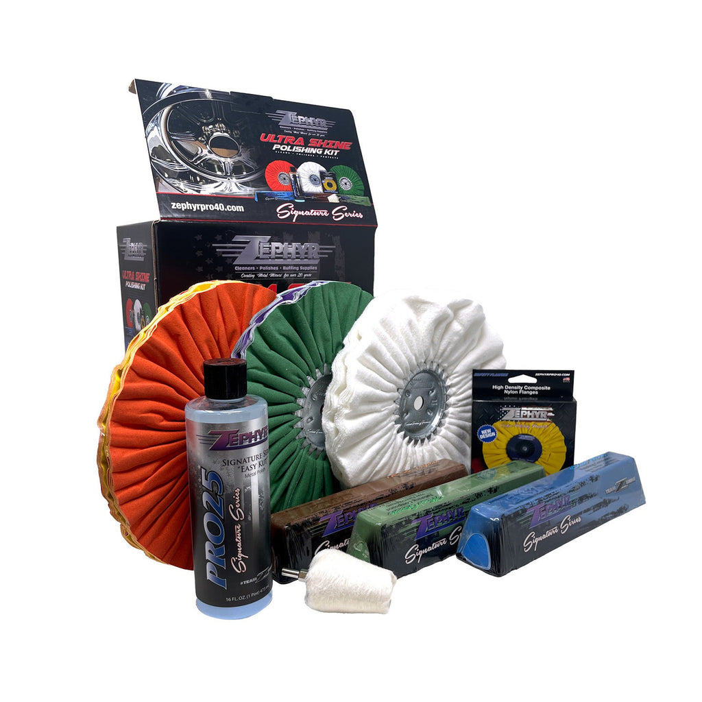 ZEPHYR Ultra Shine Signature Series Polishing Kit